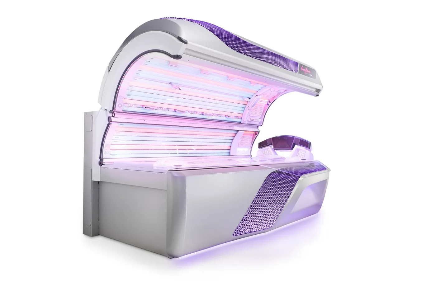 Ergoline Spectra 50 sunbed at Luxe Glow Studio Rotherham